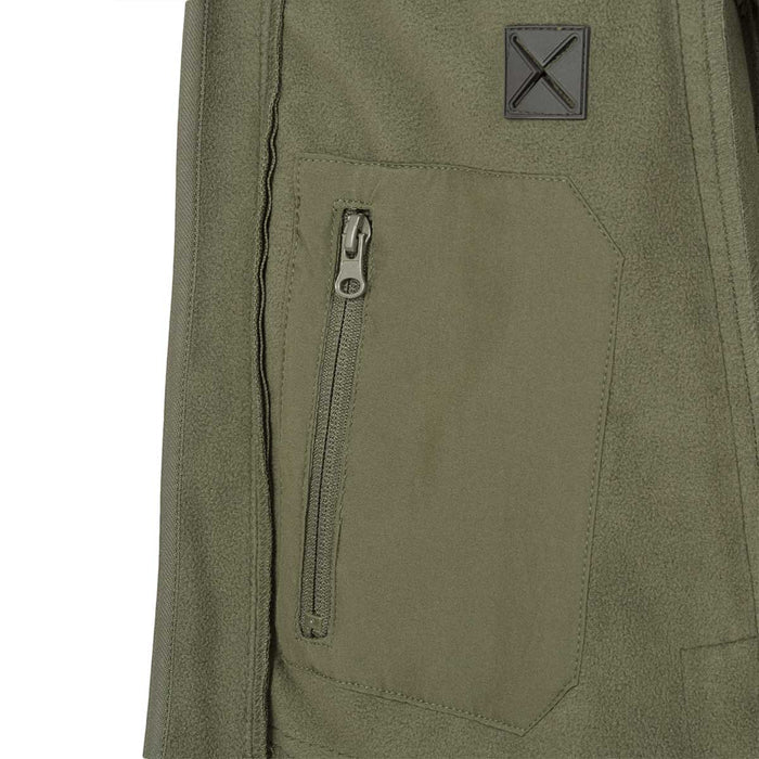 inside pocket highlander tactical softshell jacket ranger green