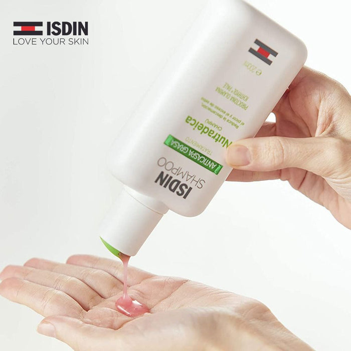 Isdin Nutradeica Anti Oily Dandruff Shampoo, 200ml - Makkah Pharmacy