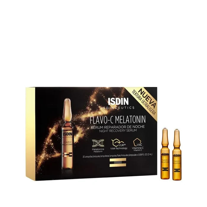 Isdinceutics Flavo-C Melatonin Serum Reparador Antioxidante - Isdin 10 Ampollas