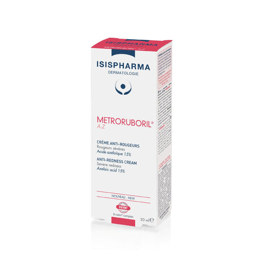 Isispharma Metroruboril Anti-Redness Face Cream, 30ml - Makkah Pharmacy