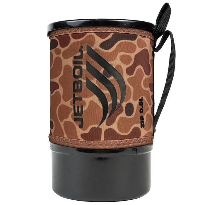 duck camo cozy of jetboil zip 0.8l cooking system