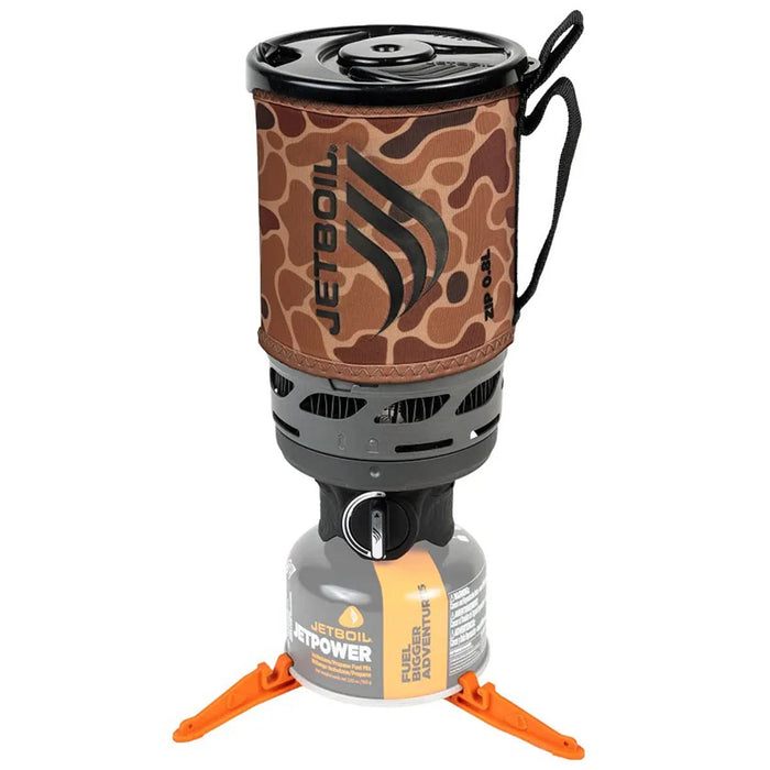 drink through lid of duck camo jetboil 0.8 litre fast boil system