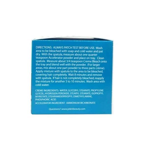 Jolen Bleach Cream for Dark Hair, 1 Pack - Makkah Pharmacy