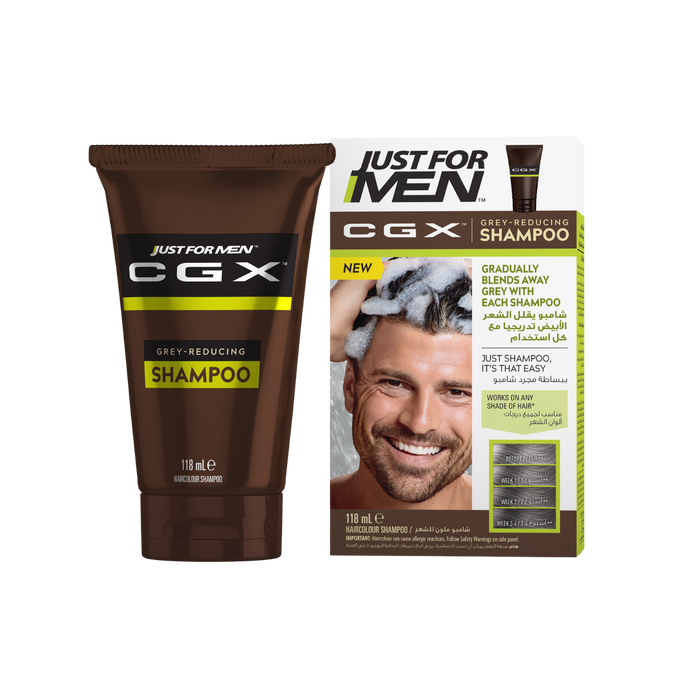 Just For Men CGX Grey Reducing Shampoo, 118ml - Makkah Pharmacy