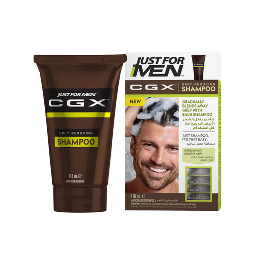 Just For Men CGX Grey Reducing Shampoo, 118ml - Makkah Pharmacy