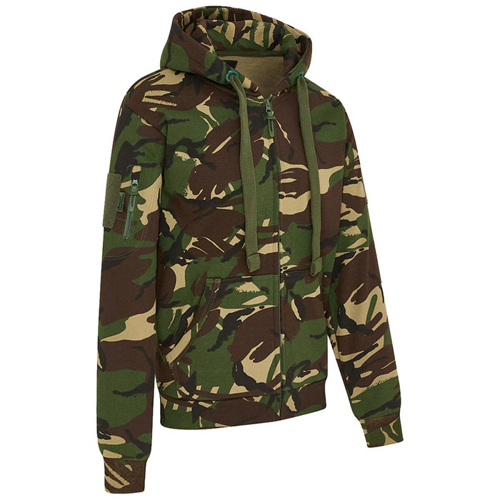 dpm camo spec ops kombat hoodie with side pockets