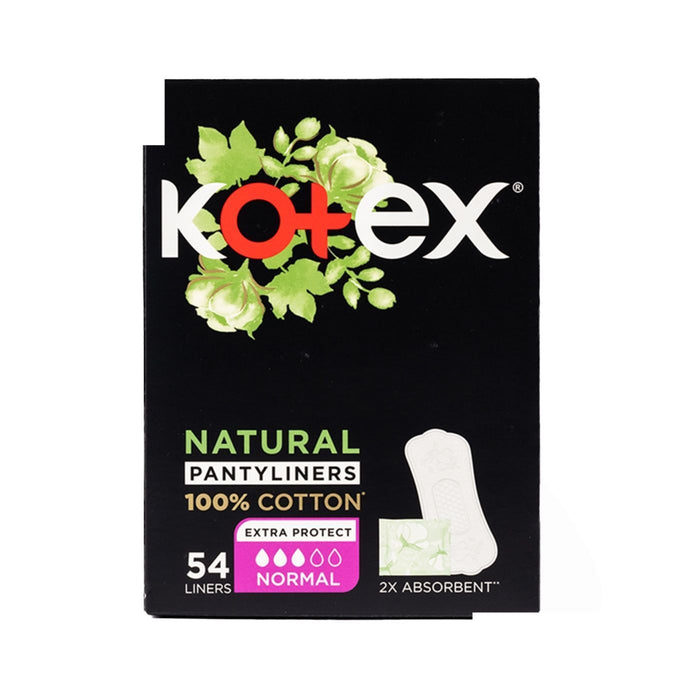 Kotex Normal Pantyliners, 54 Pieces - Makkah Pharmacy