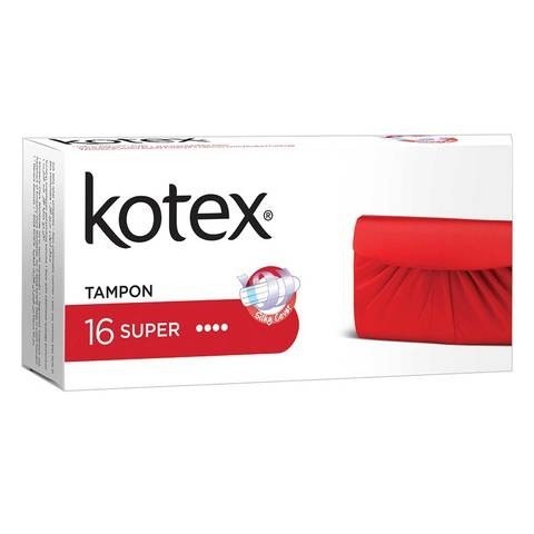 Kotex Super Tampons Pack Of 16