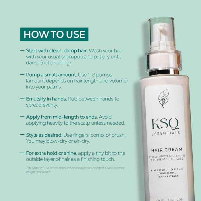 KSQ Essentials Hair Cream - ksqessentials