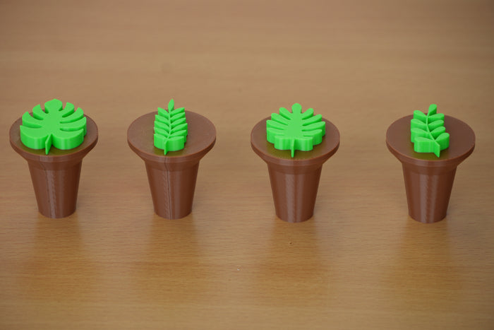 Leaf Pattern Dotting Tools Set – 4 Unique Designs for Mandala