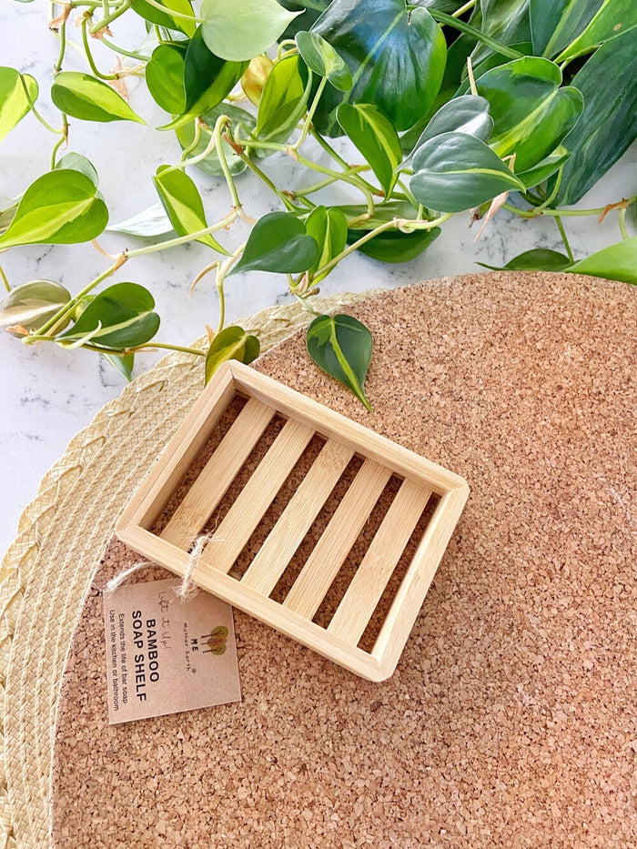sustainable plastic-free soap dish