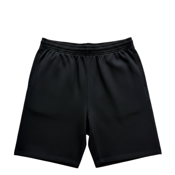 Logo Graphic Cotton Sweat Shorts
