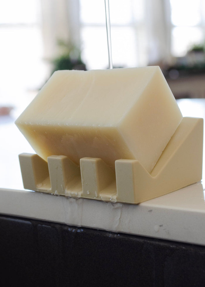 Sand Silicone Drain soap dish holder