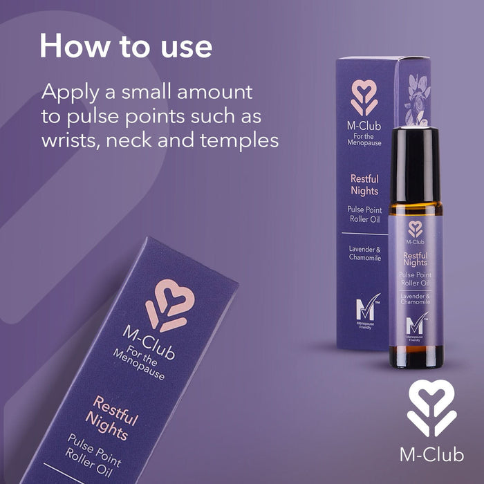 M-Club Restful Nights Pulse Point Roller Oil 8ml