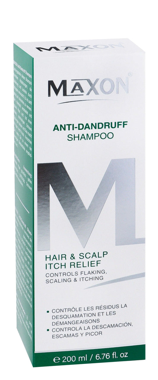 Maxon Anti-Dandruff & Anti-Itching Shampoo, 200ml - Makkah Pharmacy