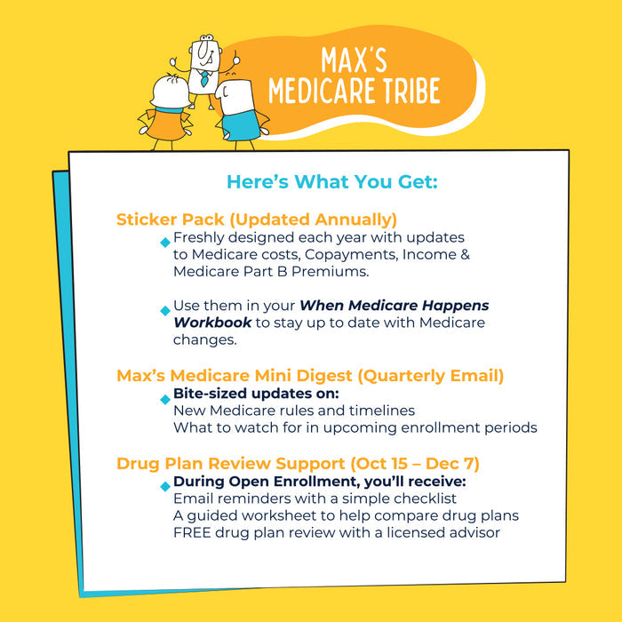Max’s Medicare Tribe Annual Subscription