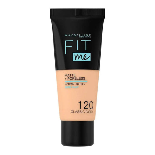 Maybelline Fit Me Matte + Poreless Foundation 120 Classic Ivory 30 mL Maybelline