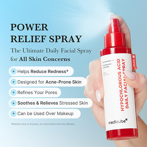 Medicube Hypochlorous Acid Daily Facial Mist Spray 125ml (RENEWED)