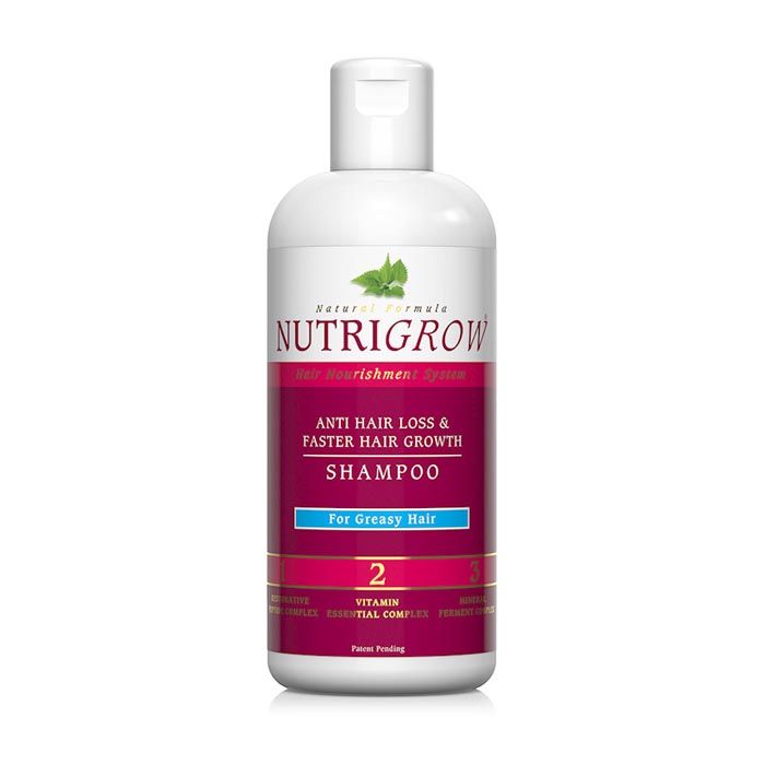 Nutrigrow Anti Hair Loss & Fast Hair Growth Shampoo 4 Greasy Hair 300 ml Nutrigrow