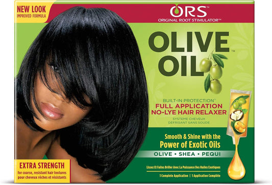 Ors Olive Oil No-Lye Relaxer Extra Strength - Kit
