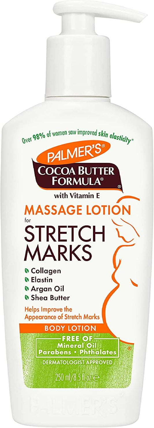 Palmer's Cocoa Butter Formula Massage Lotion with Vitamin E for Stretch Marks, 250ml - Makkah Pharmacy