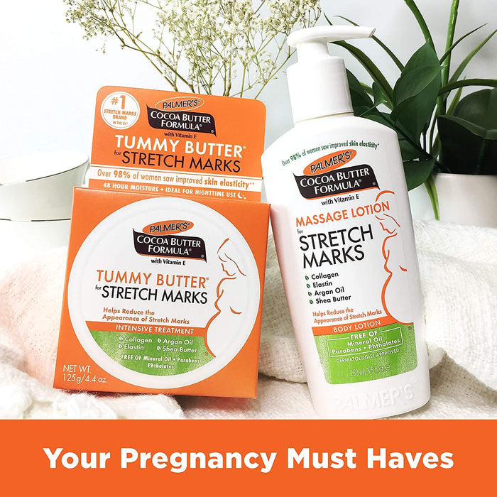 Palmer's Cocoa Butter Formula Massage Lotion with Vitamin E for Stretch Marks, 250ml - Makkah Pharmacy