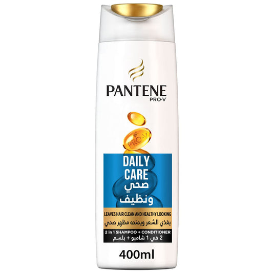 Pantene Pro-V Daily Care 2in1 Hair Shampoo, 400ml - Makkah Pharmacy
