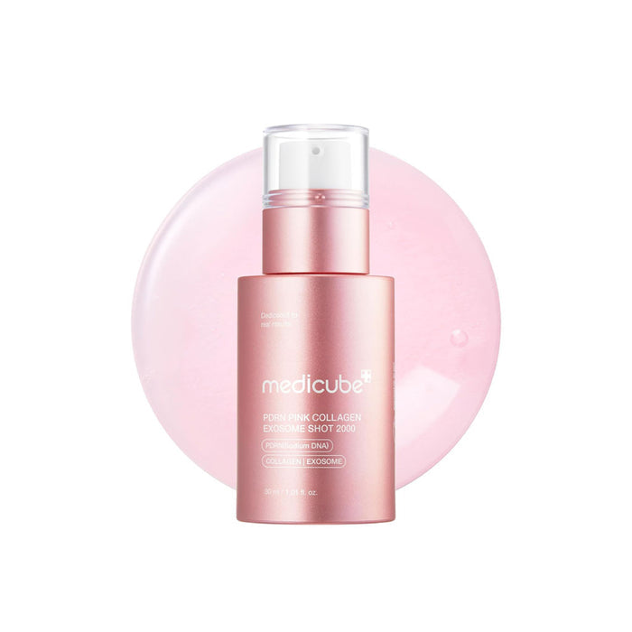 Medicube PDRN Pink Exosome Shot Serum 2000 Nudie Glow Australia