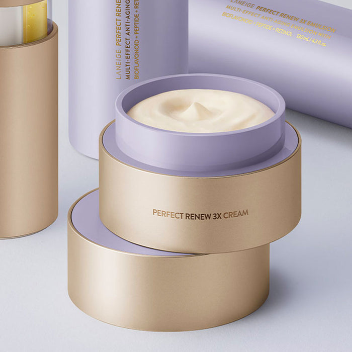 Laneige Perfect Renew 3X Cream Nudie Glow Australia