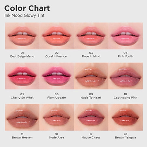 Peripera Ink Mood Glowy Tint 23 Coral Chemistry