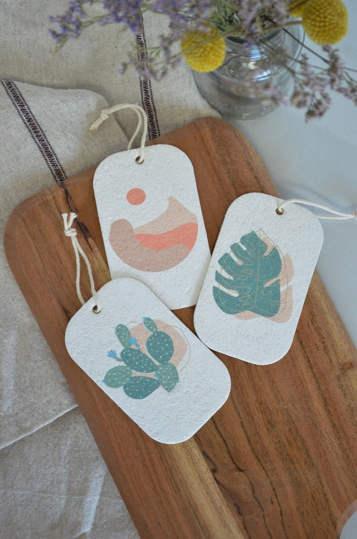 Cellulose pop-up sponges