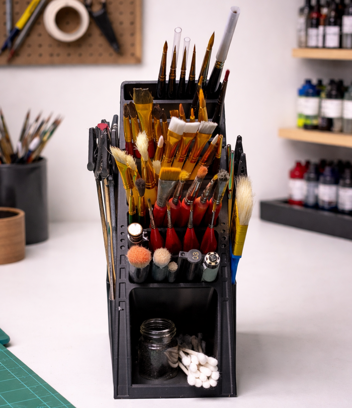 Premium Brush Organizer Stand