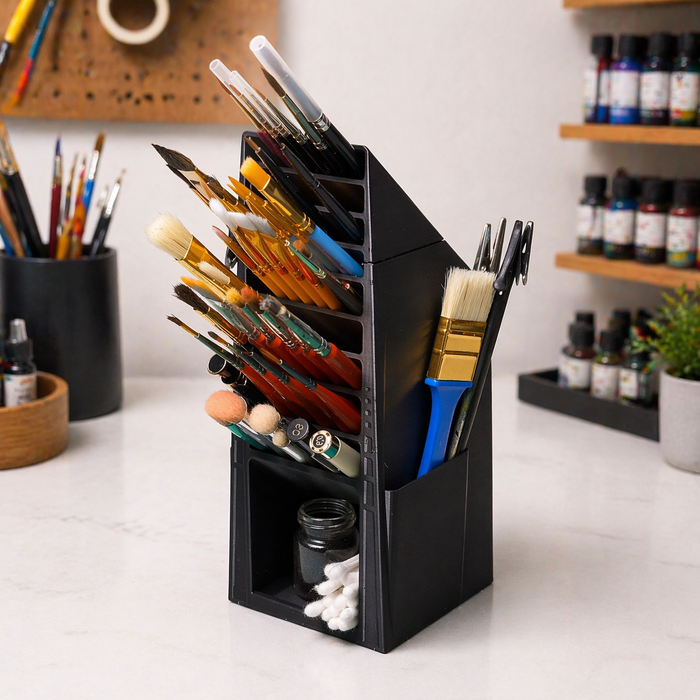 Premium Brush Organizer Stand