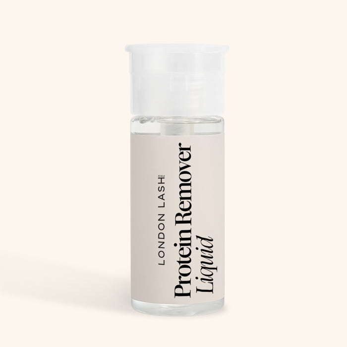 Bottle of London Lash Protein Remover Liquid