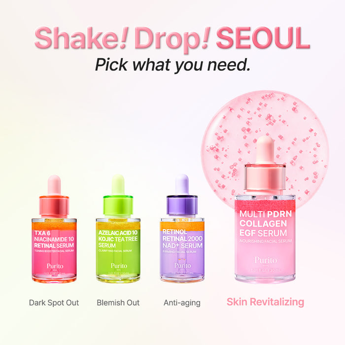 Purito Seoul Multi PDRN Collagen EGF Serum 30ml
