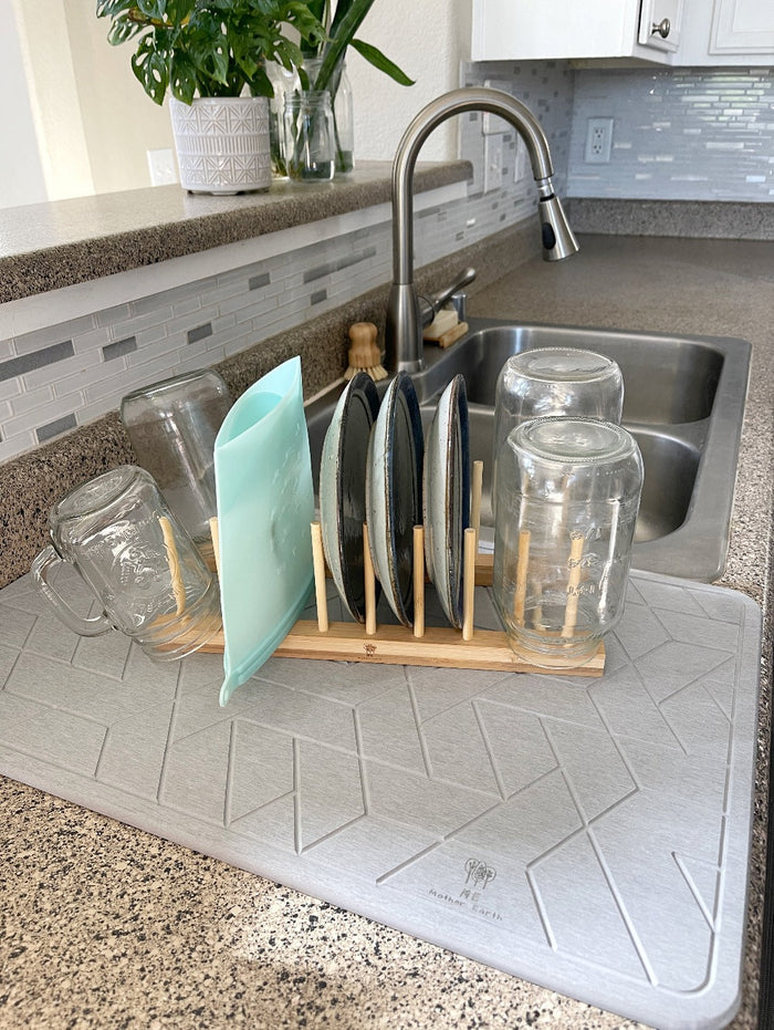 kitchen drying mat plastic free eco-friendly
