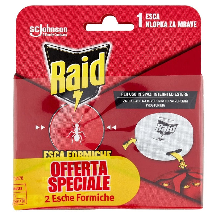 RAID ANT BAITS 2 PCS. DOUBLE PACK
