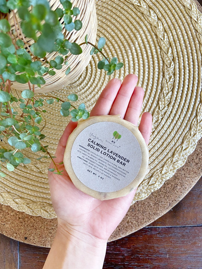 Refillable Lotion Bars- Vegan