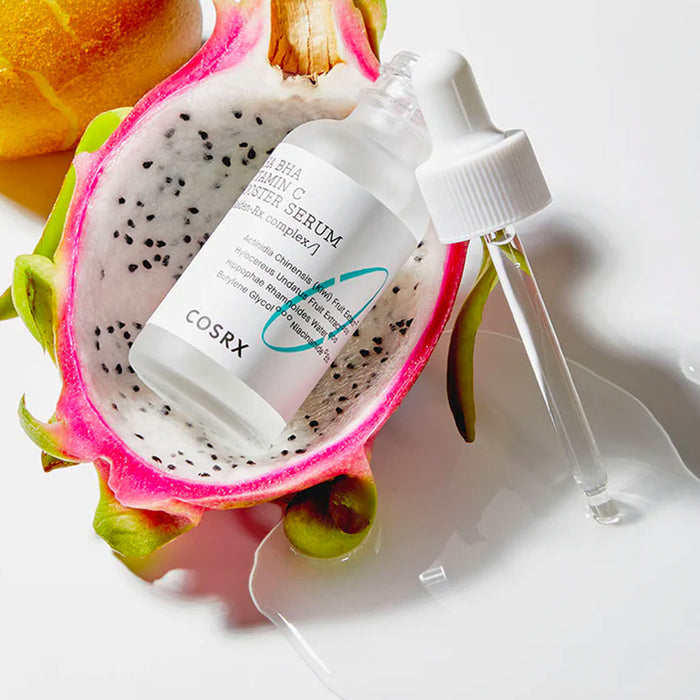 COSRX Refresh AHA BHA Vitamin C Booster Serum Nudie Glow Australia
