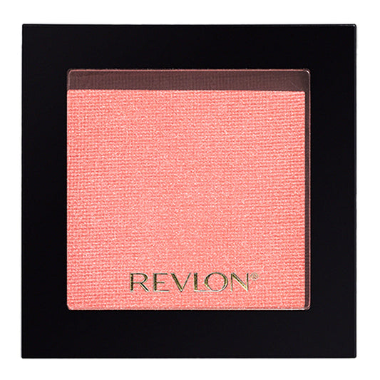 Revlon Powder Blush 025 JUST PEACHY – warm peach pressed blush with radiant finish, talc-free pigment & soft-focus texture