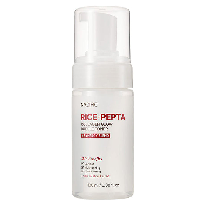 Rice Pepta Collagen Glow Bubble Toner