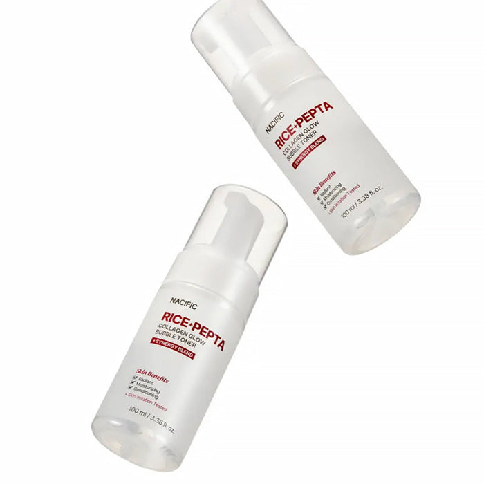 Rice Pepta Collagen Glow Bubble Toner