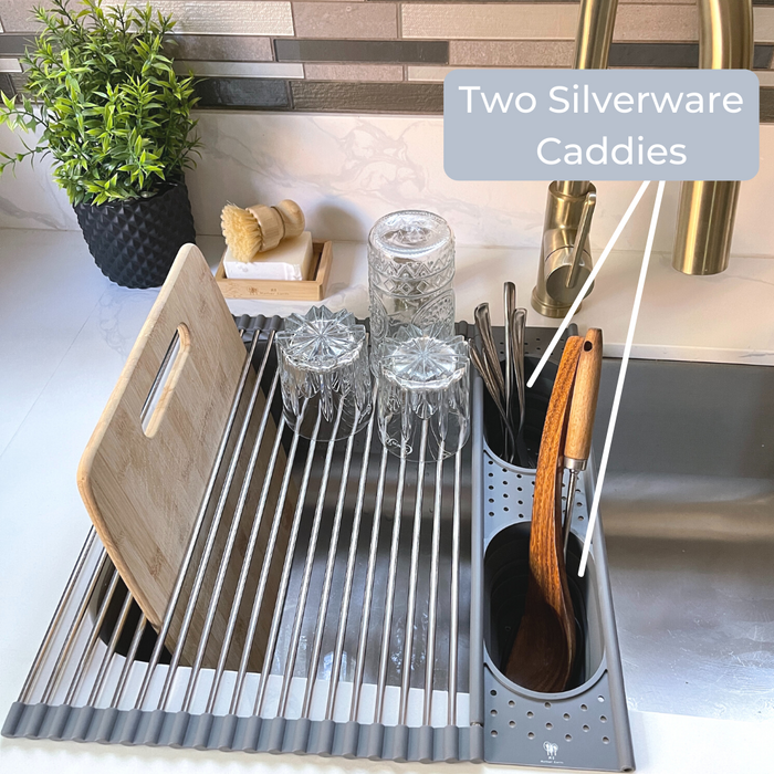 dish drying rack easy store plastic free eco friendly zero waste