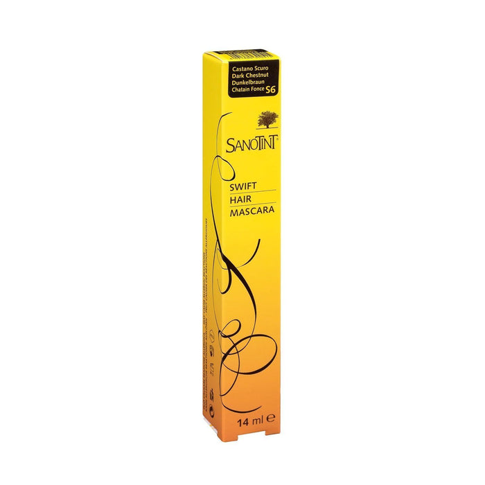 Sanotint Swift Hair Mascara Color: S6 Dark Chestnut - Makkah Pharmacy