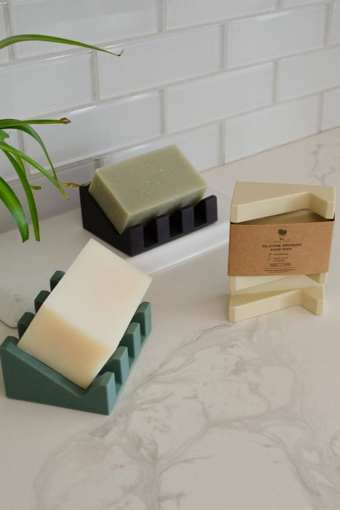 Silicone Draining Soap Dish