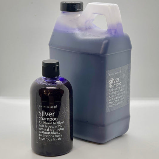 silver + blonde shampoo