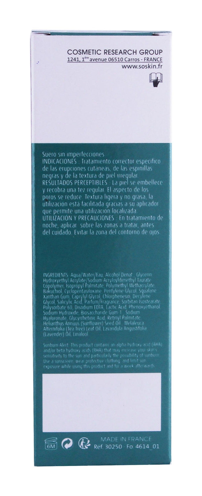 Soskin Akn K Anti-Imperfections Night Treatment Serum, 30ml - Makkah Pharmacy