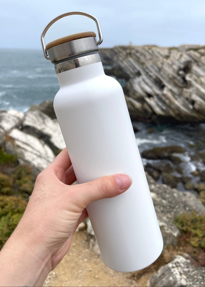 Stainless steel water bottle rei hydroflask double walled me mother earth zero waste plastic free