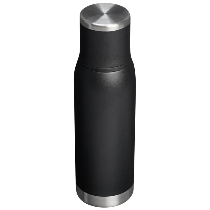 stainless steel stanley adventure to go 750ml black 2.0 bottle