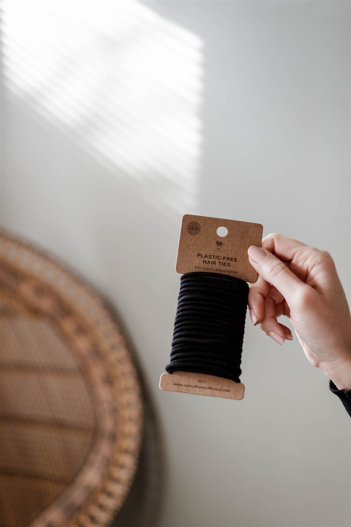Plastic-Free Hair Ties